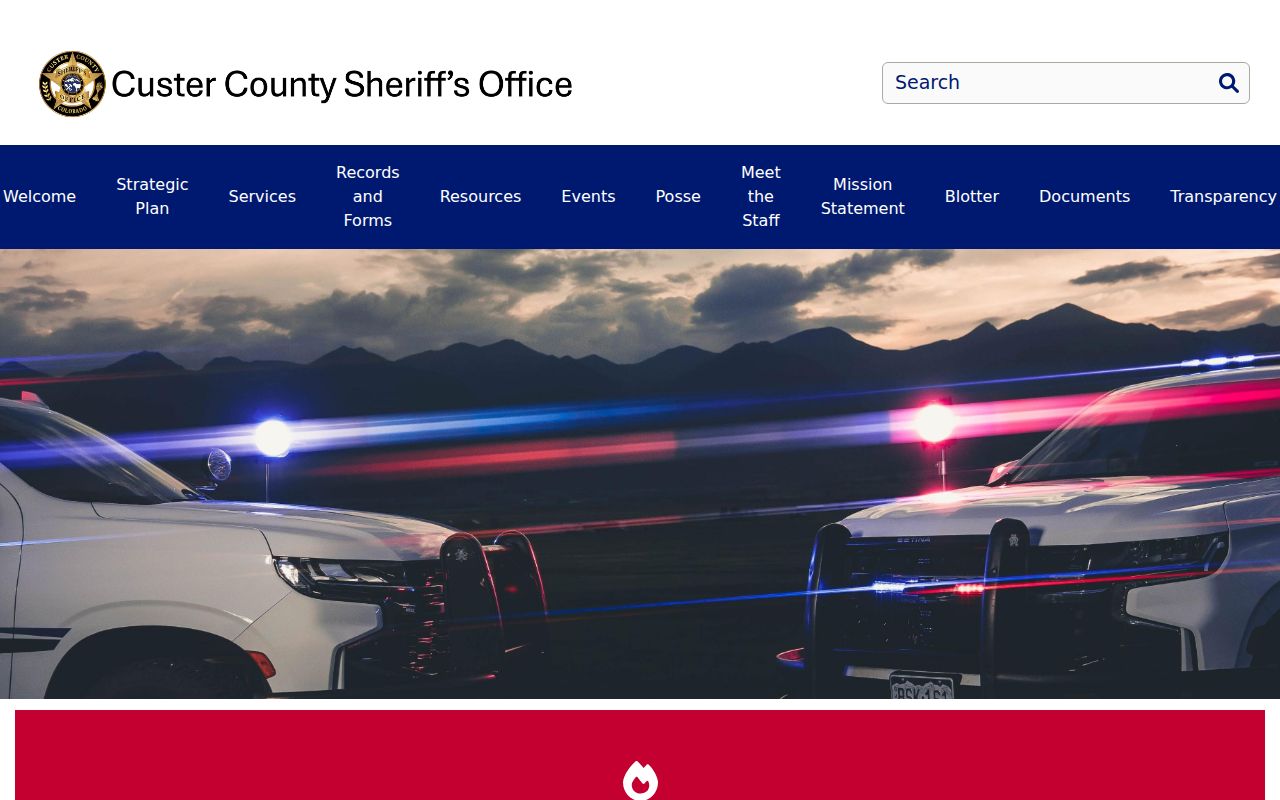 Custer County Sheriff's Office official website